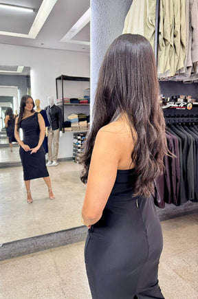 VESTIDO PRETO X ....